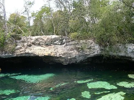 cenote azul Ruta-de-Cenotes